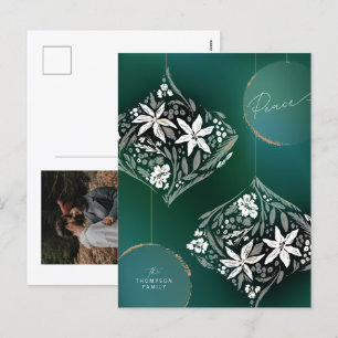 Blumenbeete ohne Foto Postkarte