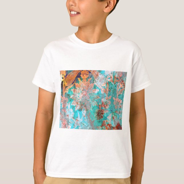 Blumenbemalung T-Shirt (Vorderseite)