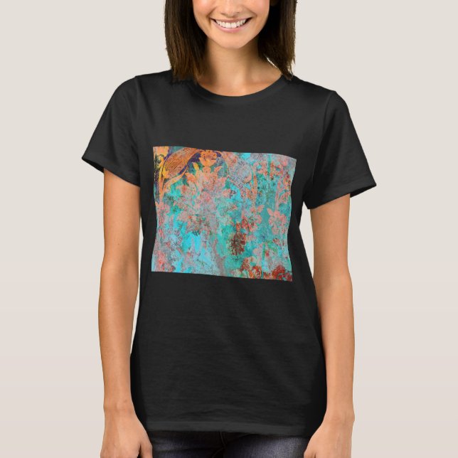 Blumenbemalung T-Shirt (Vorderseite)