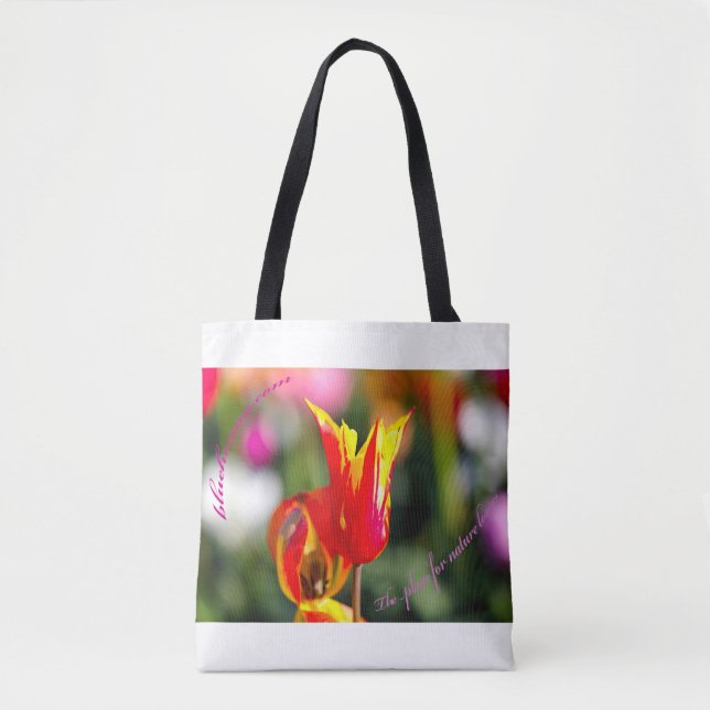 Blumenbeutel Tasche (Vorderseite)