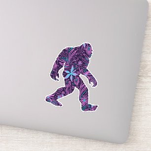 BLUMENBIGFOOT AUFKLEBER