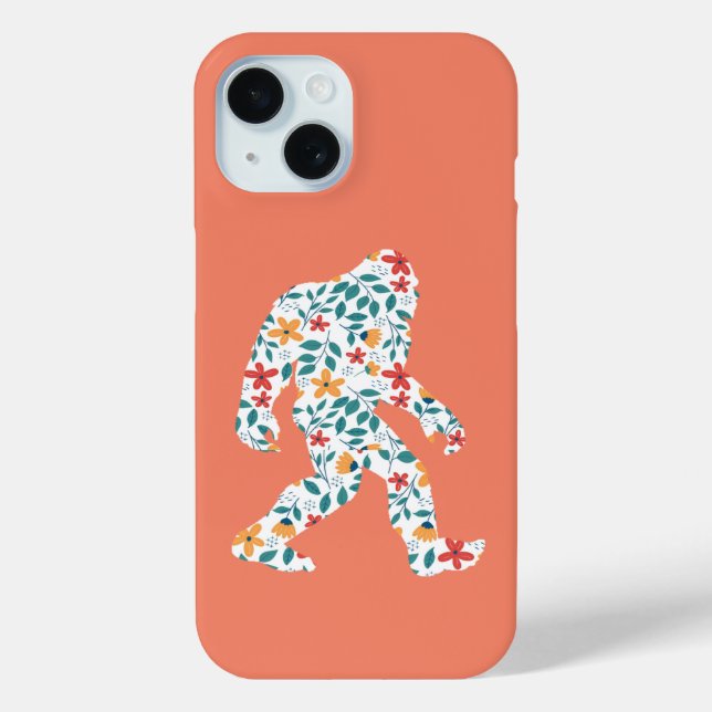 BLUMENBIGFOOT Case-Mate iPhone HÜLLE (Rückseite)