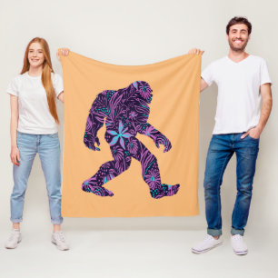 BLUMENBIGFOOT FLEECEDECKE