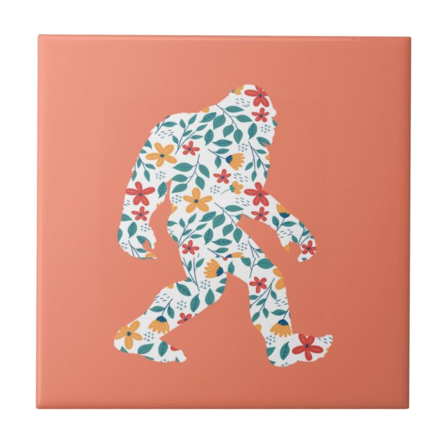 BLUMENBIGFOOT FLIESE (Vorderseite)