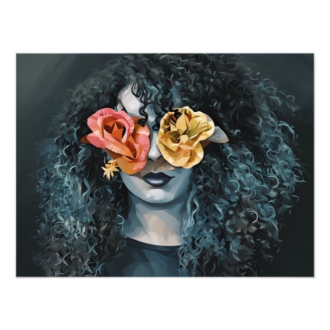 Blumenbild Fotodruck (Vorne)