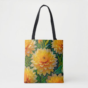 Blumenbild Nr. 13, Blumenreihe, Tragetasche Tasche