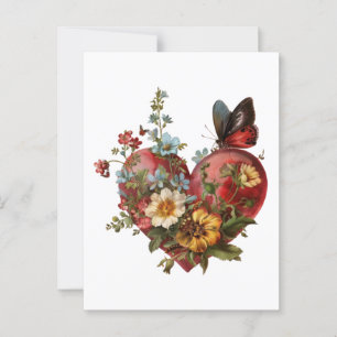 Blumenbild Postkarte