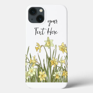 Blumenbild von gelben Narzellen auf Case-Mate iPhone Hülle