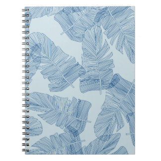 Blumenbilder: Vintage Blätter. Notizblock