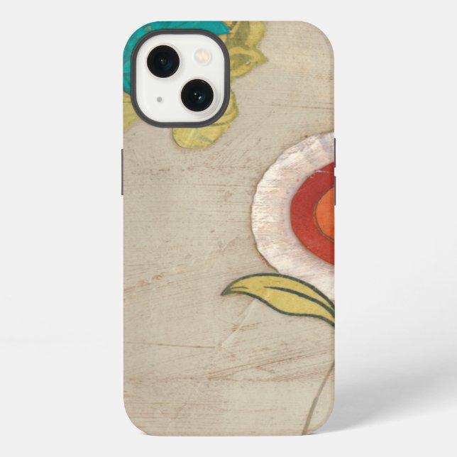 Blumenblatt kopiert I iPhone Hülle (Rückseite)