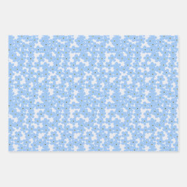 Blumenblätter 19" x 29", Matte Geschenkpapier Set