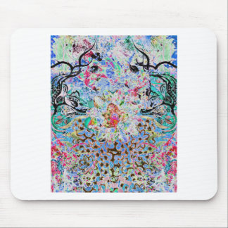 Blumenblau Mousepad