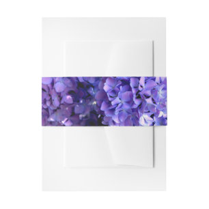Blumenblumen, Blütenblüten, Hydrangeas Einladungsbanderole