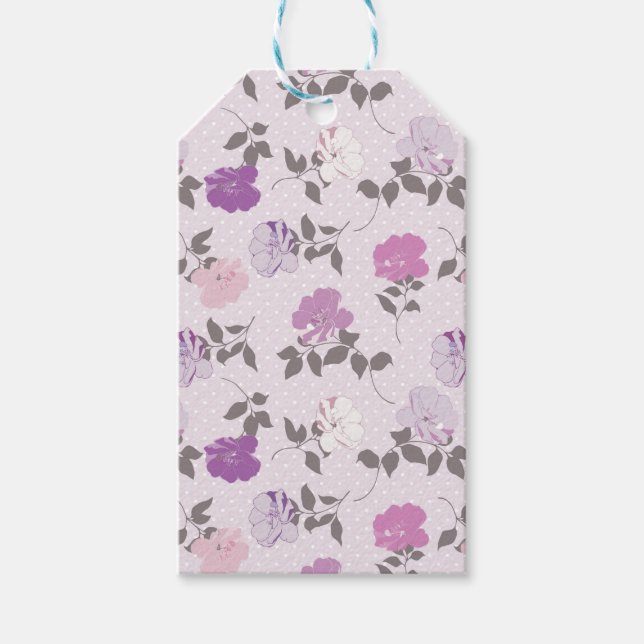 BLUMENBLUMEN GESCHENKANHÄNGER (Vorderseite)