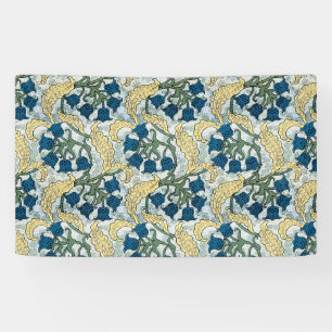 Blumenblumen Lily Valley Wiederholung Banner