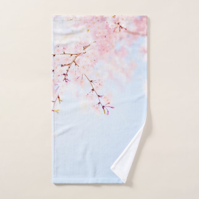 Blumenblütenbild #5 badhandtuch set (Handtuch)