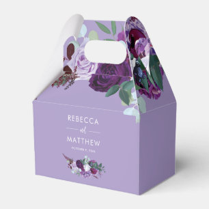 Blumenblütenschrift Hochzeit Geschenkschachtel