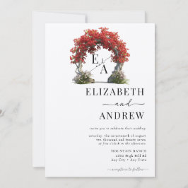 Blumenbogen | Baumhochzeit Einladung