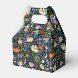 Blumenbotanische Abbildung Geschenkschachtel
