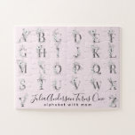 Blumenbotanischer Brief Alphabet Benutzerdefiniert<br><div class="desc">Bei der Bearbeitung dieses Puzzles können Sie Ihren eigenen Blumenmonogrammbrief auswählen. Wenn Sie Fragen haben,  um Ihren Brief (A-Z) zu finden,  kontaktieren Sie uns über die Designer-Kontaktseite und wir kommen innerhalb von 24 Stunden zurück.</div>