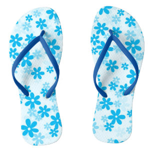 Blumenbreite Streifen, Frauen 4 - Männer 3 Flip Fl Flops