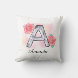 Blumenbrief A Kissen