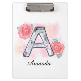 Blumenbrief A Klemmbrett