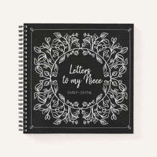 Blumenbriefe an My Niece Keepake Journal Notizbuch