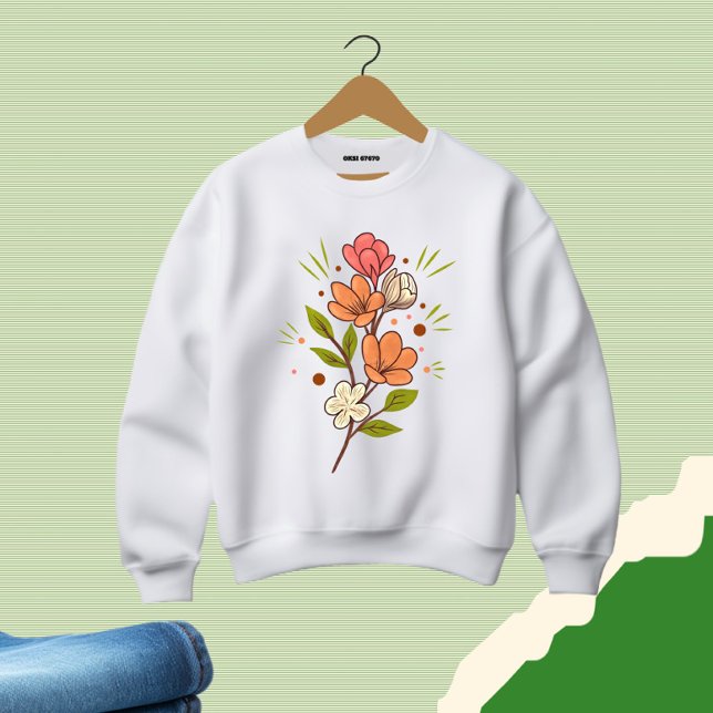 Blumenbrunch Sweatshirt (Von Creator hochgeladen)