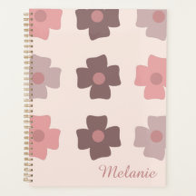 Blumenbügel Braun Rosa Name