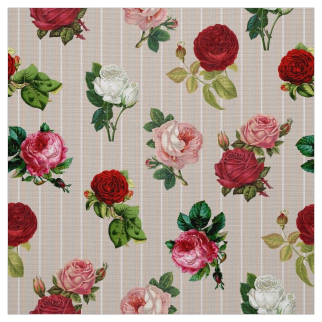 Blumenchic Upholstery Stoff vom Garten (Muster)