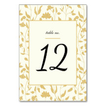 Blumencreme und Goldhochzeit