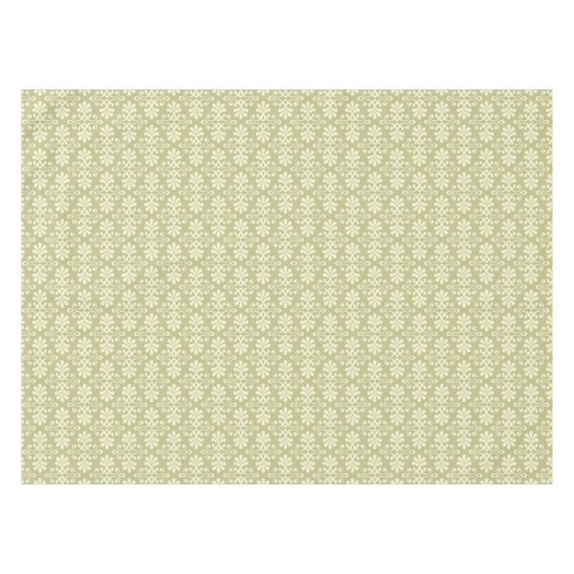 Blumendamasttapete Tischdecke (Vorderseite (Horizontal))
