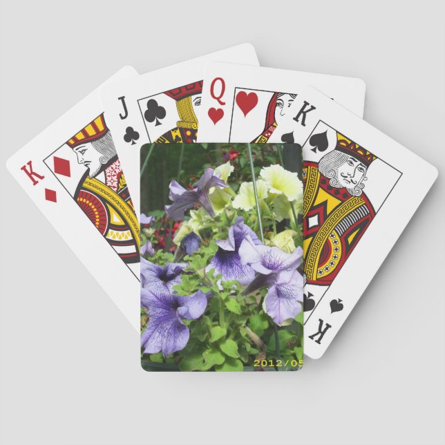 Blumendeck Spielkarten (Rückseite)