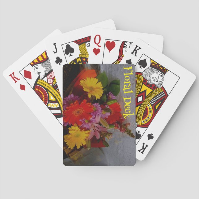 Blumendeck Spielkarten (Rückseite)