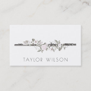 Blumendekor Visitenkarte