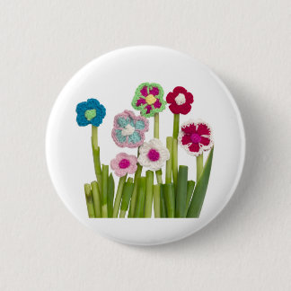 Blumendekoration Button