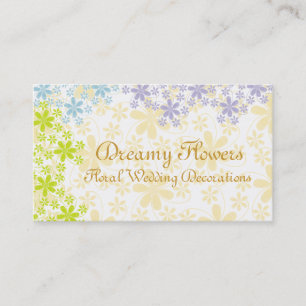 Blumendekorationen Visitenkarte
