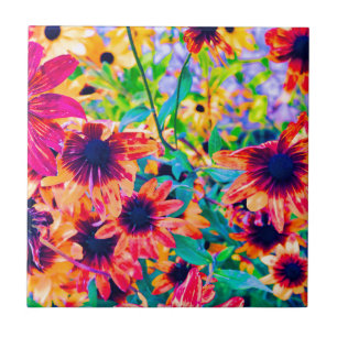 Blumendesign 1 - Kopie Fliese