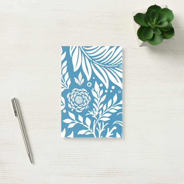 Blumendesign 20 post-it klebezettel (Büro)