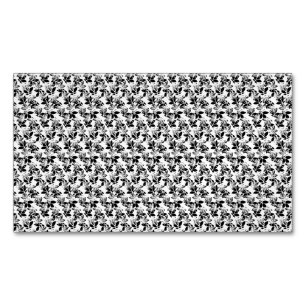 Blumendesign 21 magnetische visitenkarte