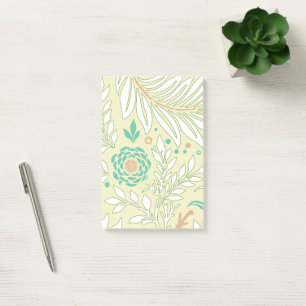 Blumendesign 21 post-it klebezettel