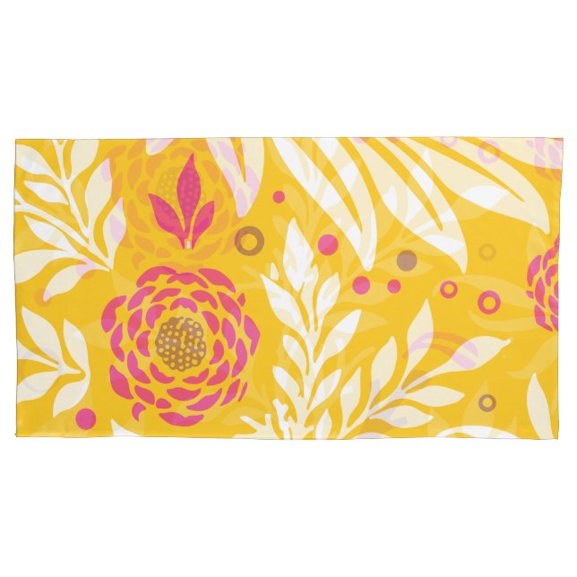 Blumendesign 24 kissenbezug (Vorderseite)