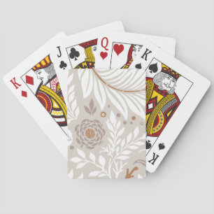 Blumendesign 25 spielkarten