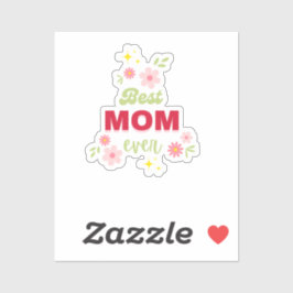 Blumendesign Aufkleber