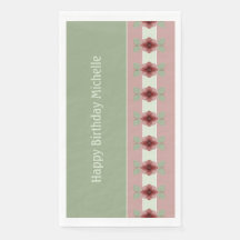 Blumendesign in Burgund