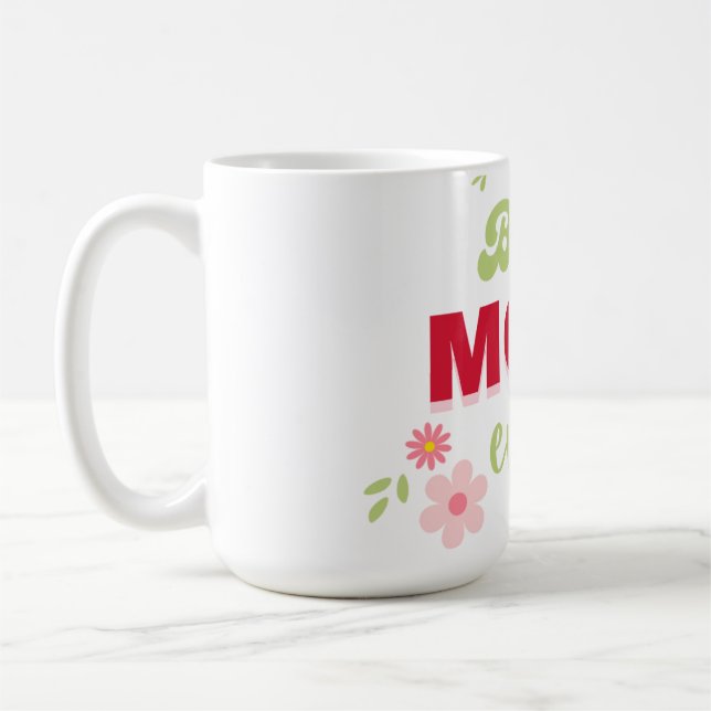 Blumendesign Kaffeetasse (Links)