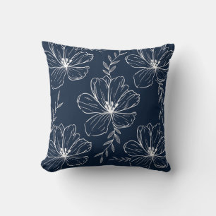 Blumendesign Kissen