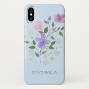 Blumendesign mit dem Namen Georgia. Case-Mate iPhone Hülle
