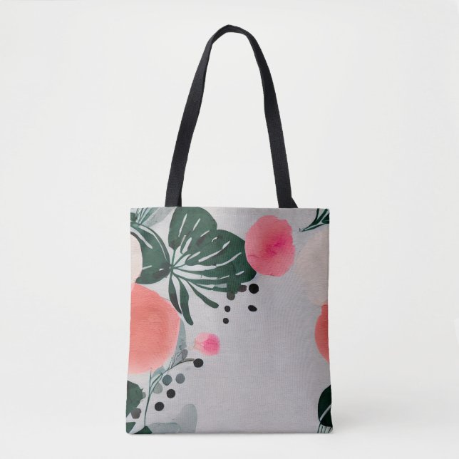 Blumendesign Tasche (Vorderseite)